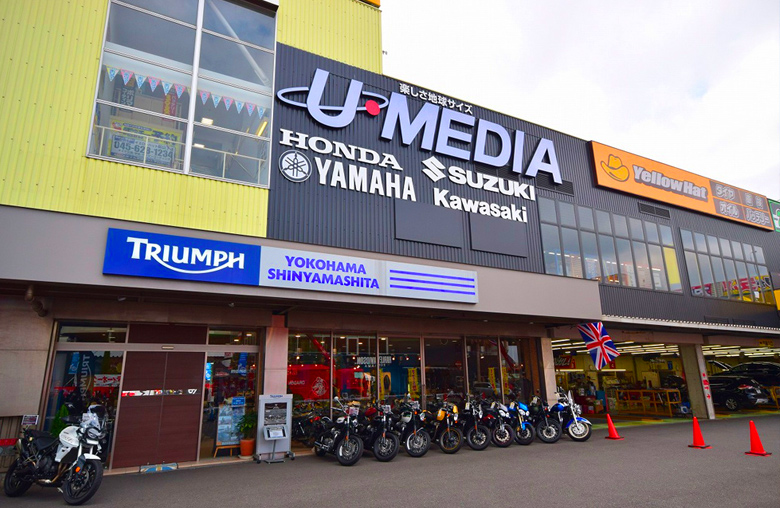 ユーメディア横浜新山下 店舗情報 U Media ユーメディア 中古バイク 新車バイク探しの決定版 神奈川 東京でバイク 探すならユーメディア