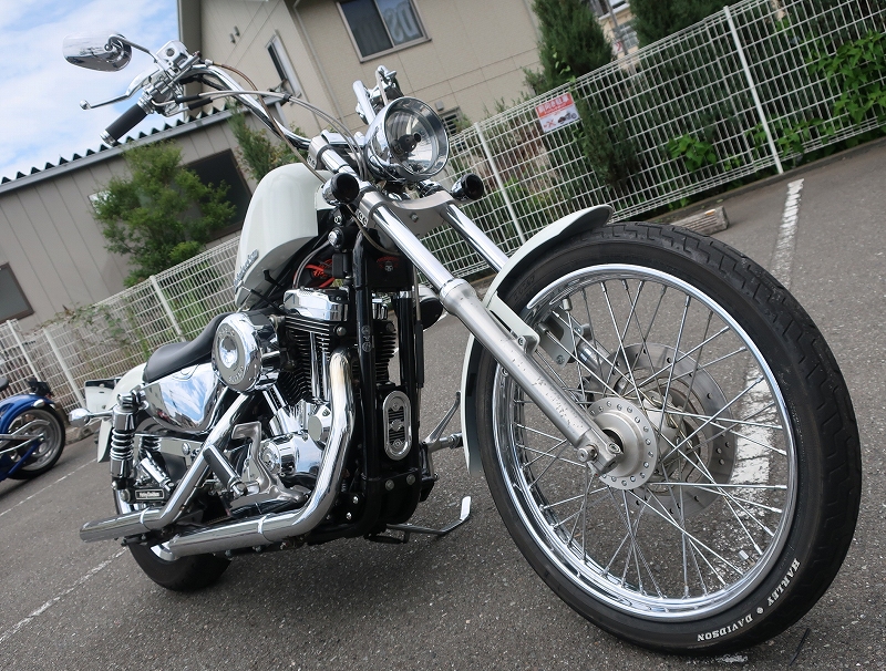 チョッパースタイルのXL1200C入荷！ [最新情報] | U-MEDIA (ユー