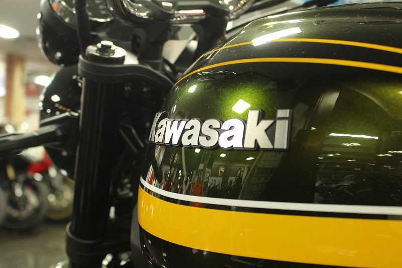特選中古車 Z900RSキャンディトーングリーン（タイガーカラー）が入荷 