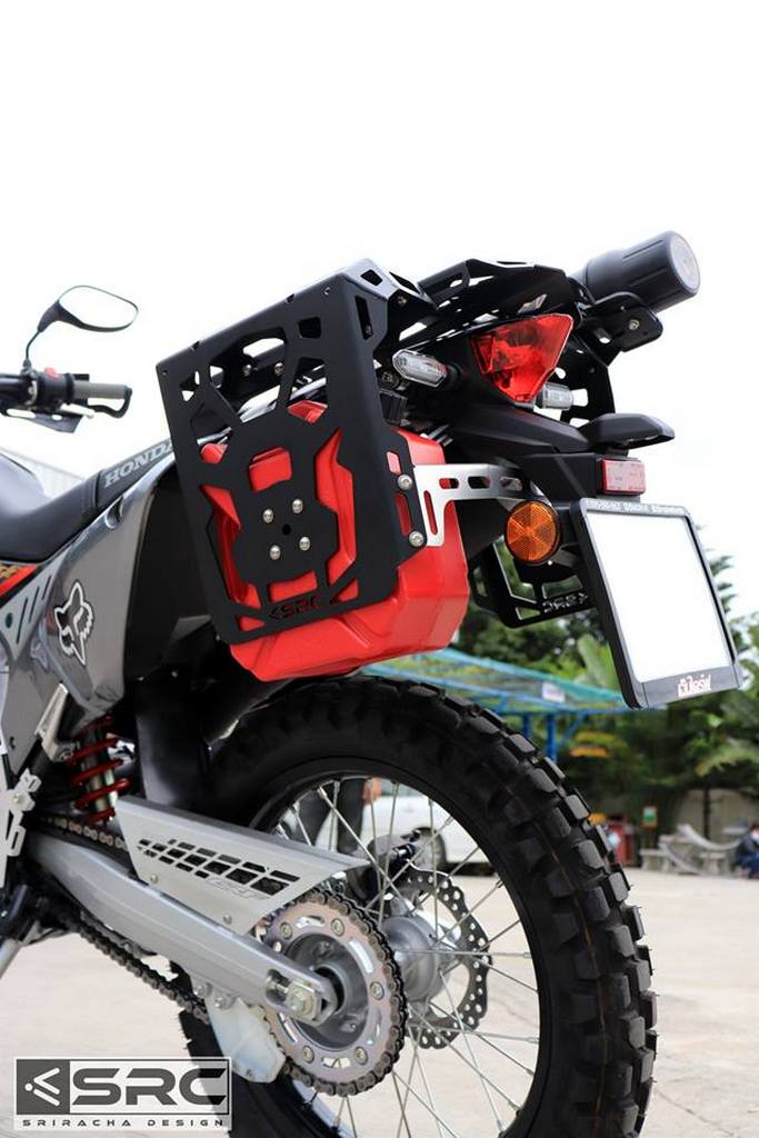 ホンダ CRF250L /CRF250M Lightning ハンドル周りとETC取付