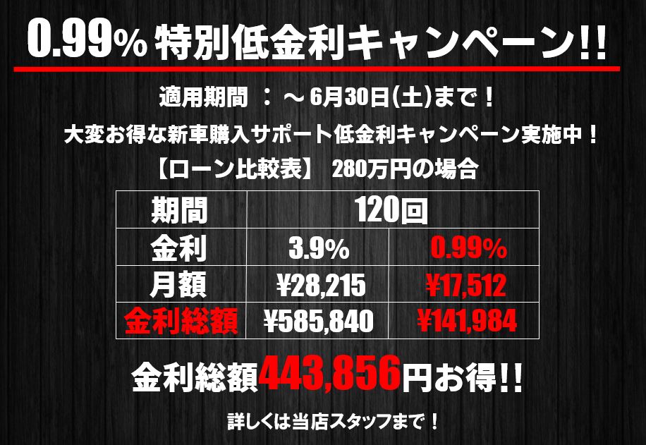低金利0 99 Orメンテナンスパックキャンペーンのご案内 最新情報 U Media ユーメディア 中古バイク 新車バイク 探しの決定版 神奈川 東京でバイク探すならユーメディア